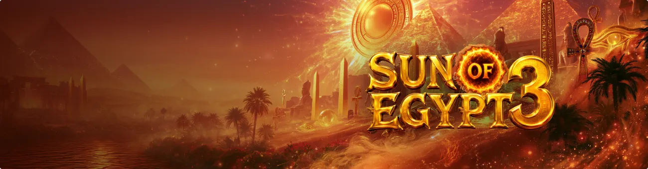 Sun of Egypt 3 Sun of egypt 3 slot Banner 2